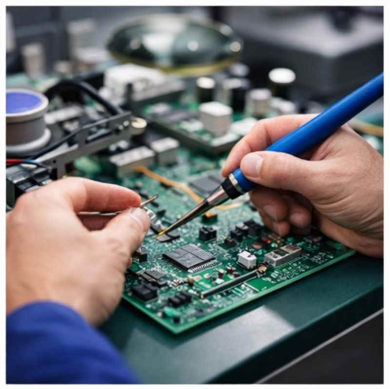 reparación de placa electrónica industrial