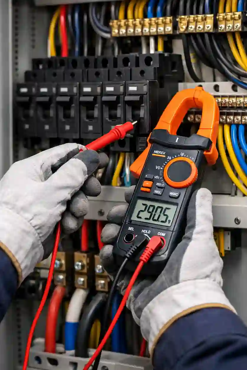 Reparación de cuadro eléctrico industrial